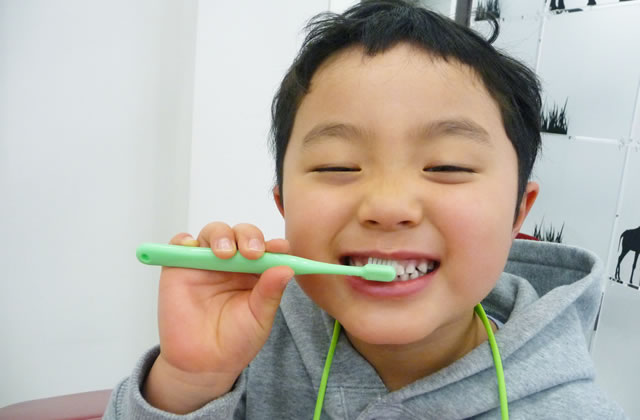 小児歯科では発育を考慮した予防を行います